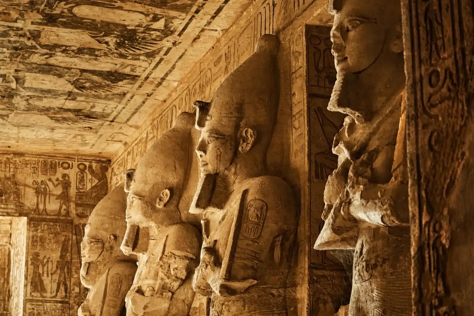 Inside the Great Temple