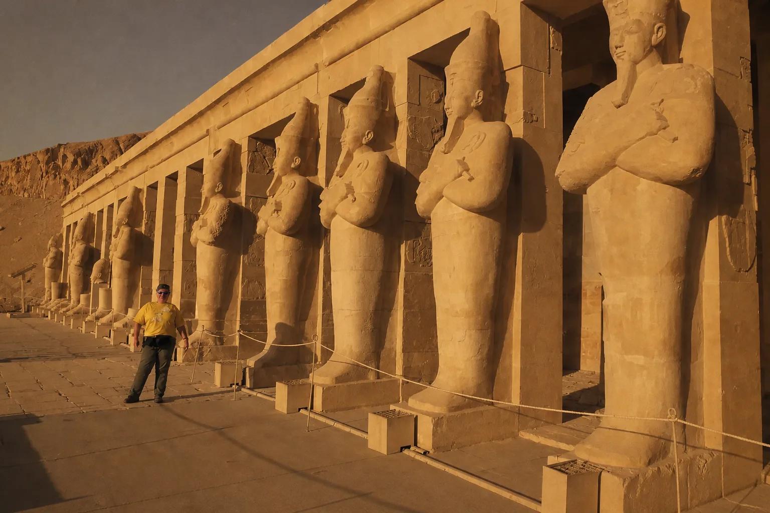 Hatshepsut's temple nearby