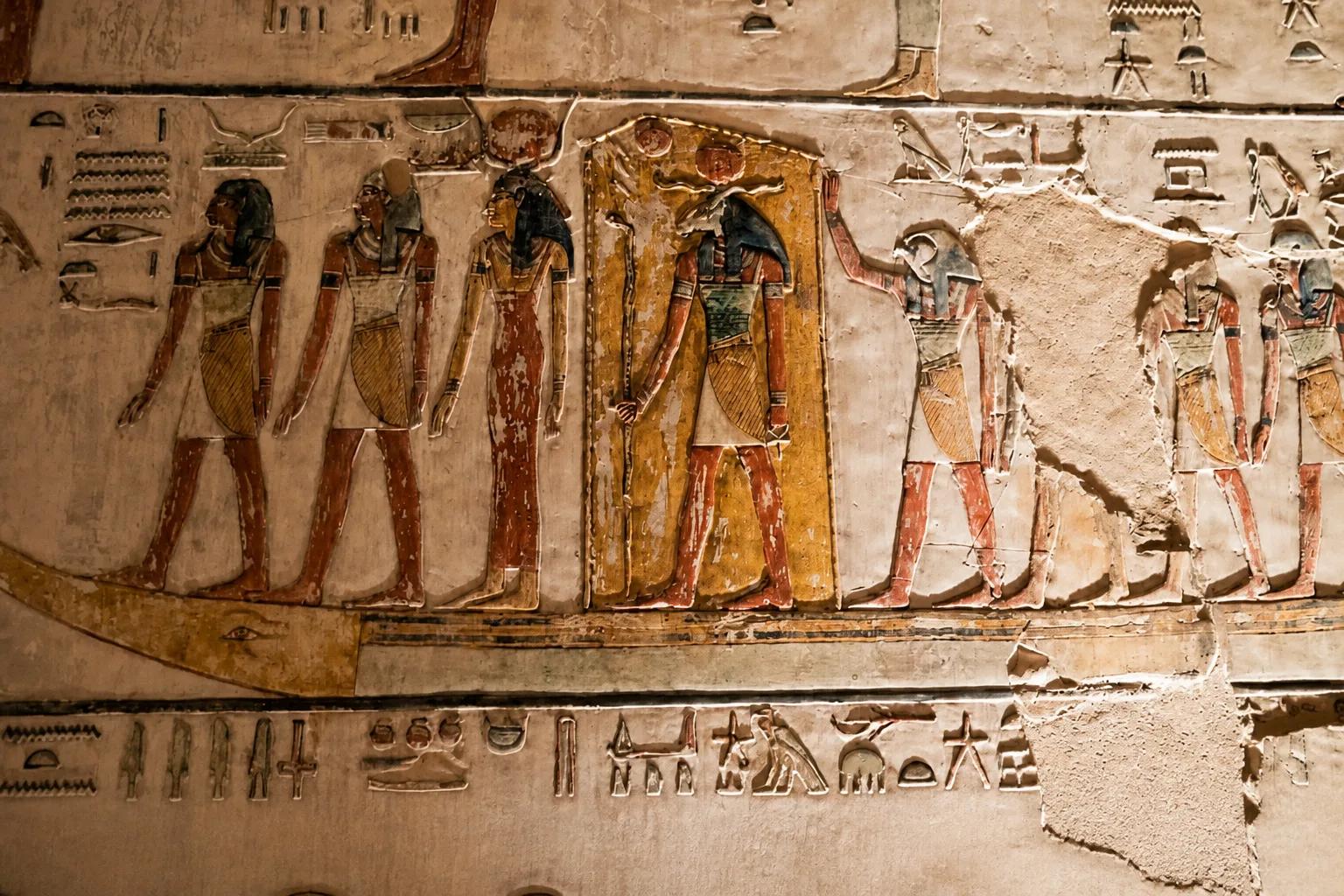 The painted tombs
