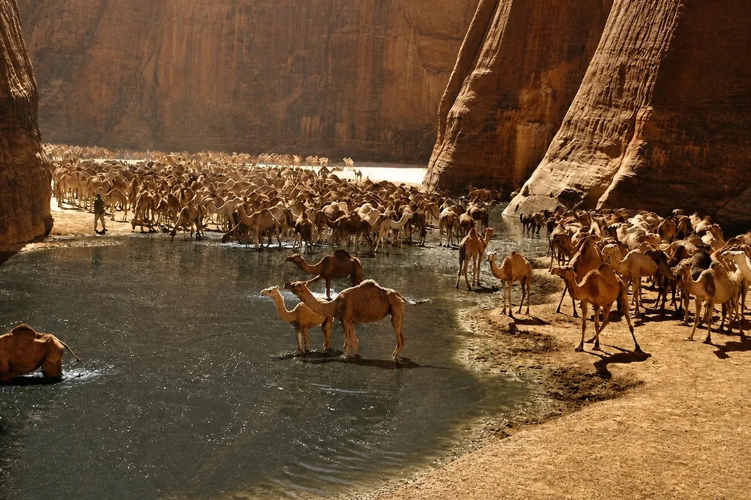 Mangroves and seagrass shallows at Wadi El Gemal national park