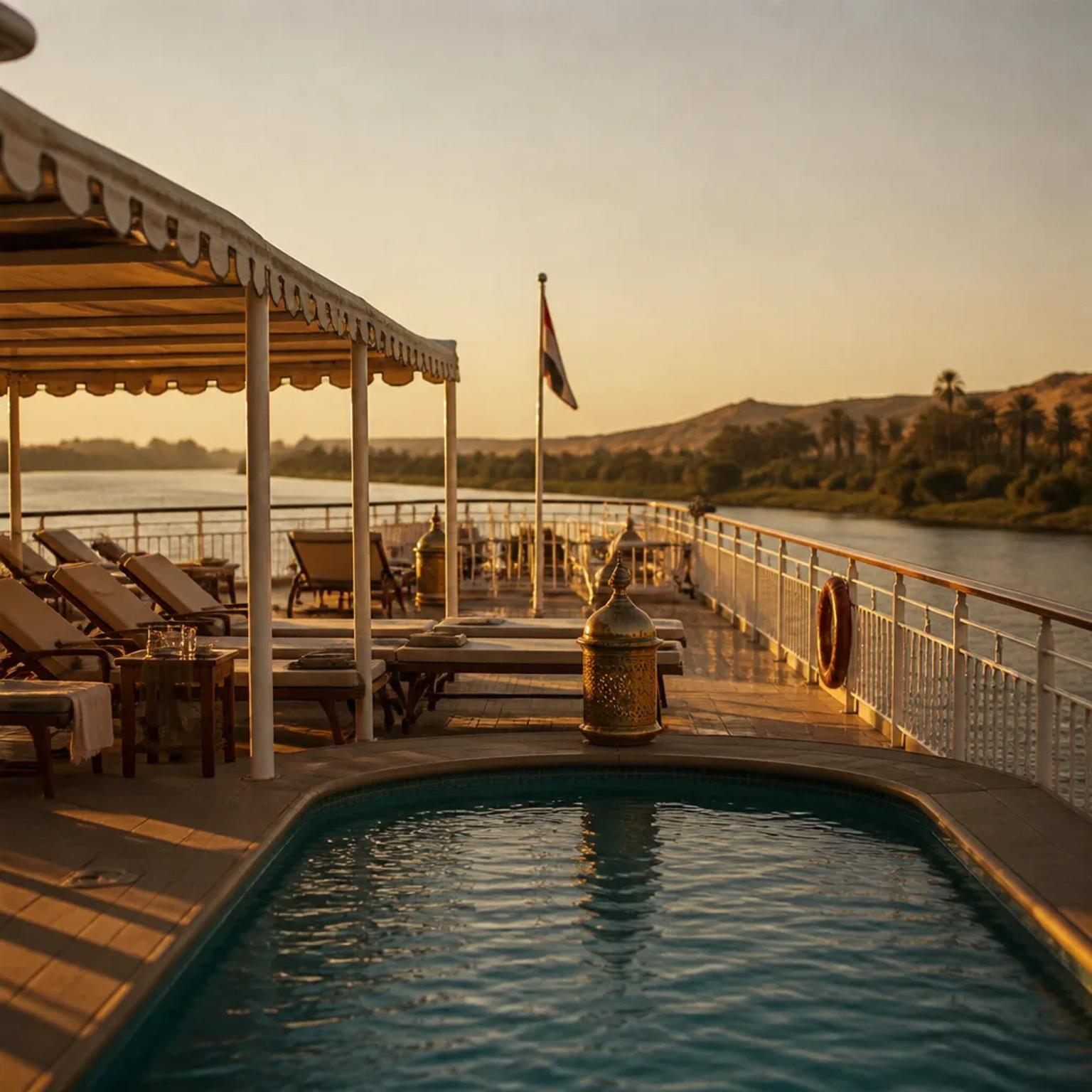 The Nile cruise – a floating hotel