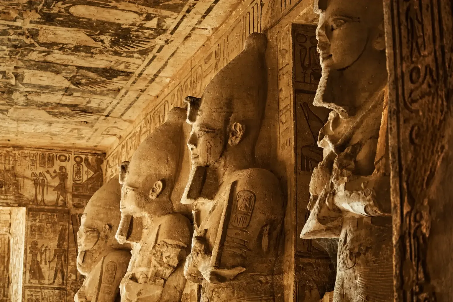 Inside the Great Temple