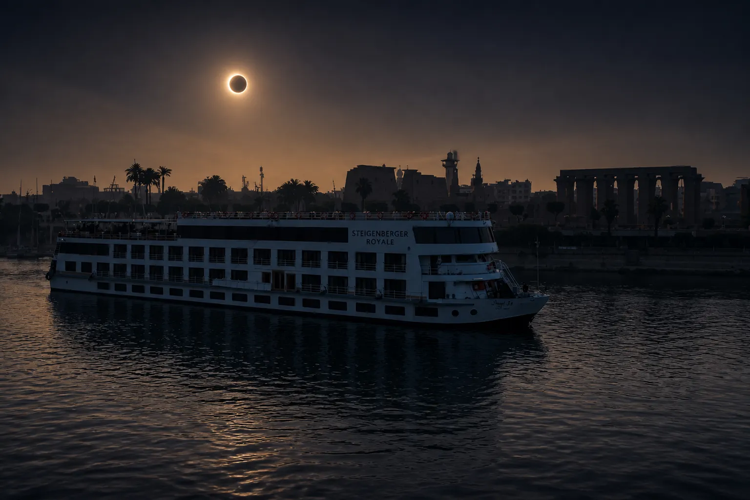 4-Day Aswan to Luxor Nile Cruise – Solar Eclipse 2027