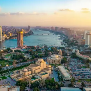 Panorama of Cairo