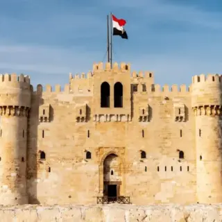 Qaitbay Citadel in Alexandria