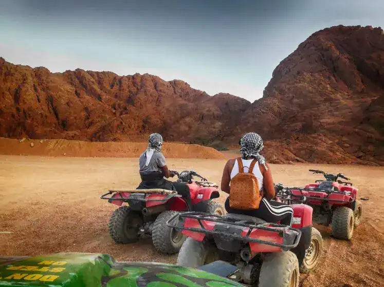 desert, atvs, nature, stroll, sunset red bike, egypt, sand, excursion Travel Experience in Egypt Guide to Visiting Egypts Best Places