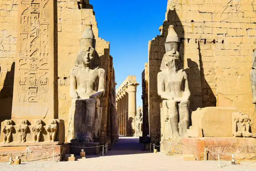the entrance to an Egypt’s ancient wonders