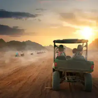 Desert in Egypt Marsa Alam Morning Car Buggy Tours