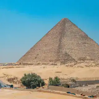 a large pyramid in a desert Your Perfect Egyptian Escape Cairo Day Tour from Luxor by Flight 15-day Ultra Deluxe Egypt Vacation