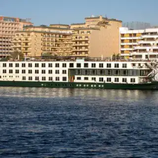 MS Zeina Nile Cruise sailing on the Nile River between Luxor and Aswan
