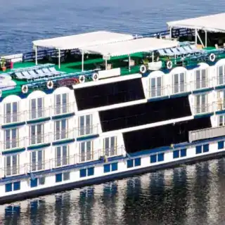 Monica Nile Cruise sailing on the Nile