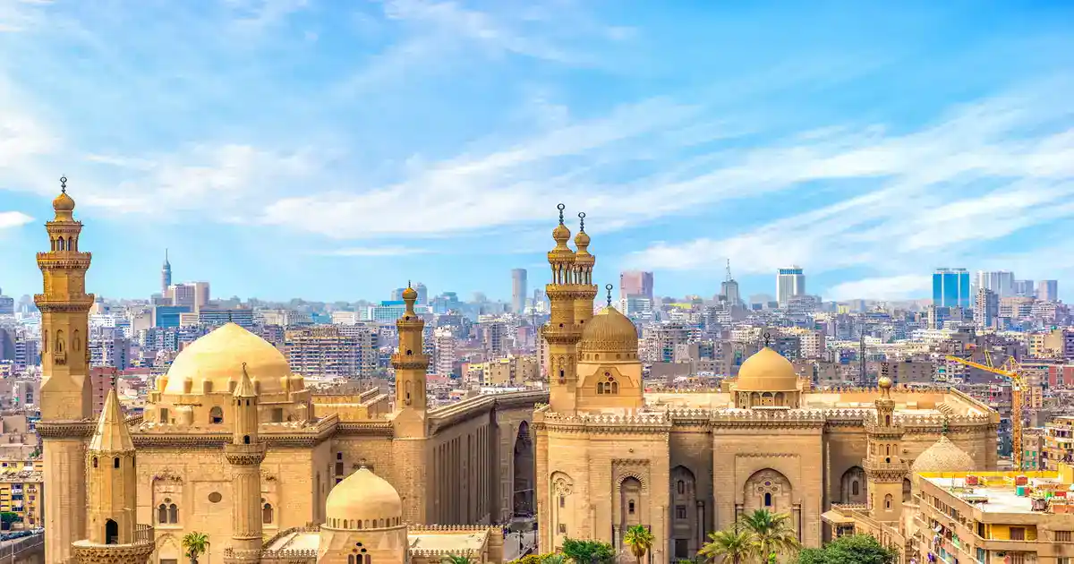 Cairo Egypt attractions — Khan el-Khalili bazaar and Al-Azhar Mosque